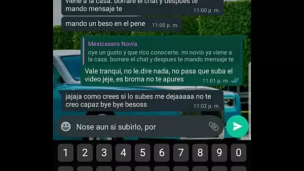 Conversación De Whatsapp Con Novia De Mexicasero