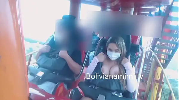 Gravada Por Las Camaras De La Montaña Rusa Con Las Tetas Afuera Video Completo En Bolivianamimi.tV